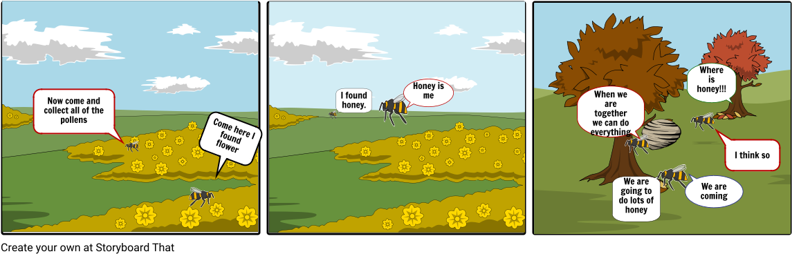 Bees - Magical Pot (1164x385), Png Download