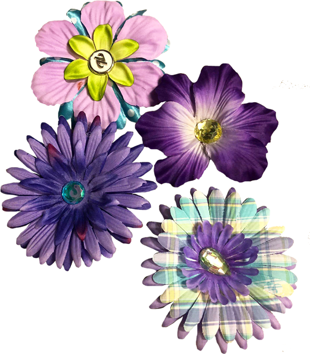 Bedazzled The Magic Yarn Project Sparkly Easy - Rapunzel Flowers (720x720), Png Download