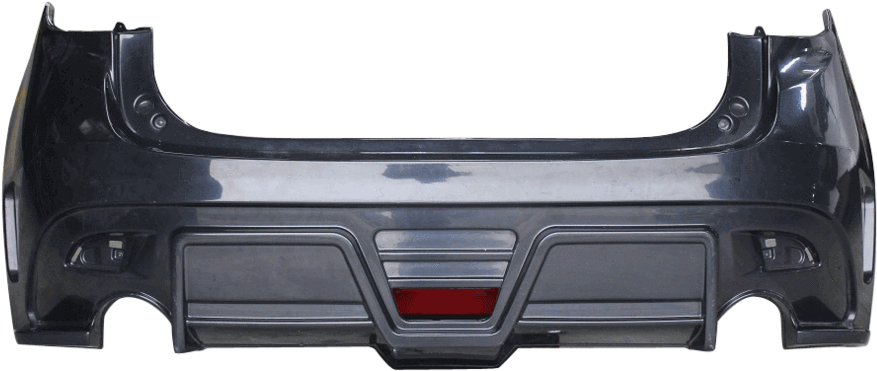 14-16 Mazda 3 5dr Rear Bumper Conversion Ks Style With - Mazda 3 Rear Bumper Diffuser (1024x683), Png Download