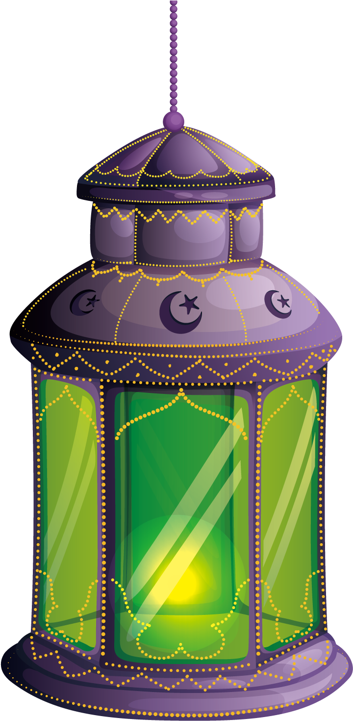 Three Dimensional Islamic Ramadan Lantern Vector Download PNG Image