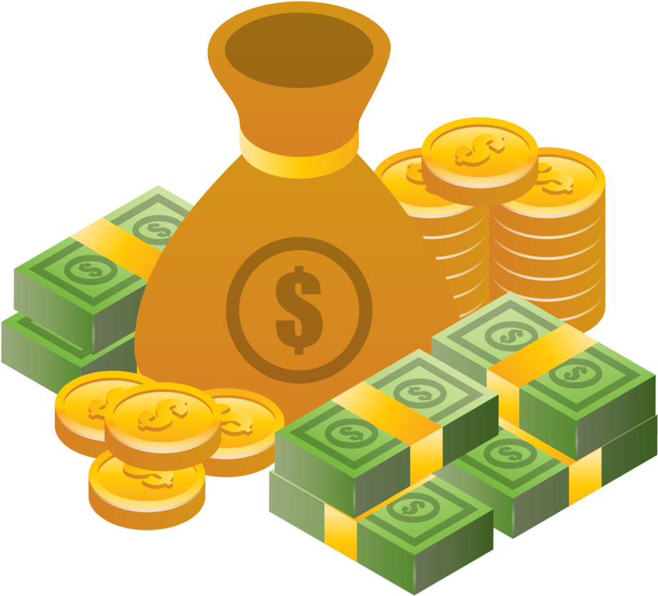 Large Money Bags - Uber Market Cap 2017 (1060x1060), Png Download