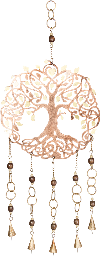 Tree Of Life Wind Chime - Chain (827x827), Png Download