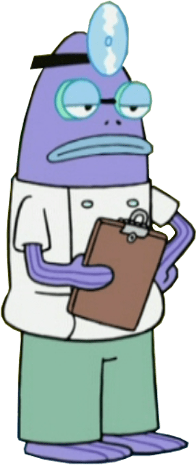 Spongebob Doctor Png (590x686), Png Download