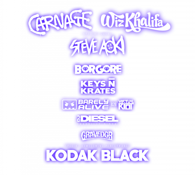 Buy Tickets - Wiz Khalifa Black And Yellow (640x576), Png Download