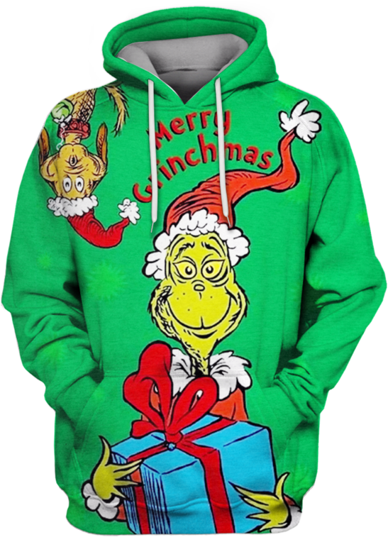 3d The Grinch Christmas Tshirt - Grinch Christmas T Shirt (800x799), Png Download