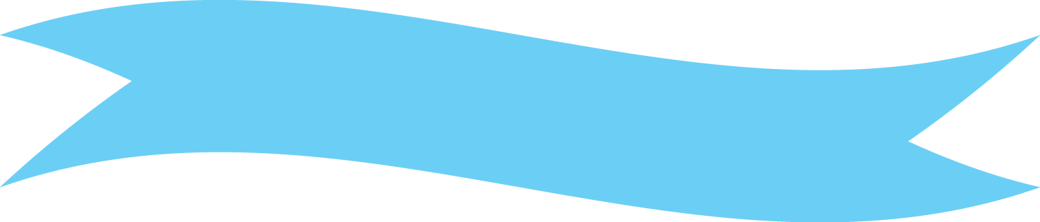 Light Green Blue Ribbon Banner Wave With Wedge End - Paper Product (1508x322), Png Download