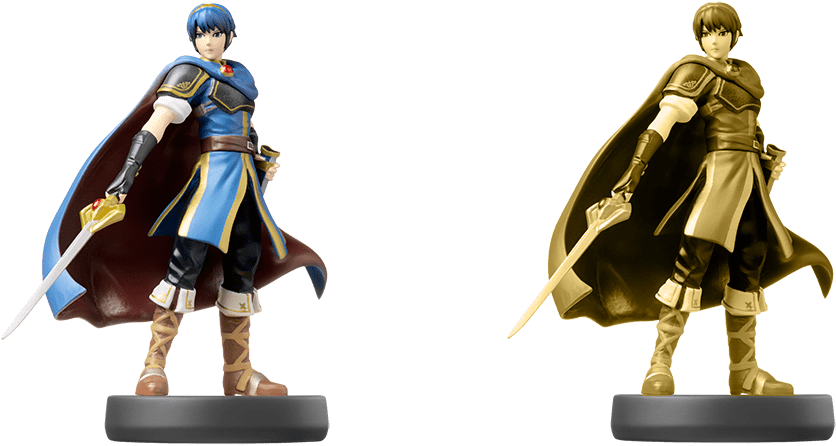 Marth - Marth Amiibo Transparent (1000x537), Png Download