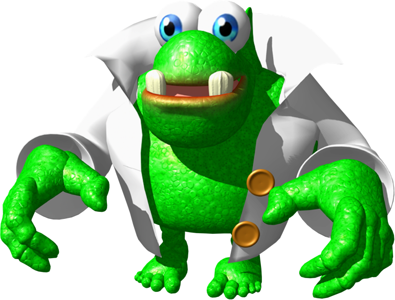 Banjo-kazooie, Nuts And - Banjo Kazooie Frog (772x588), Png Download