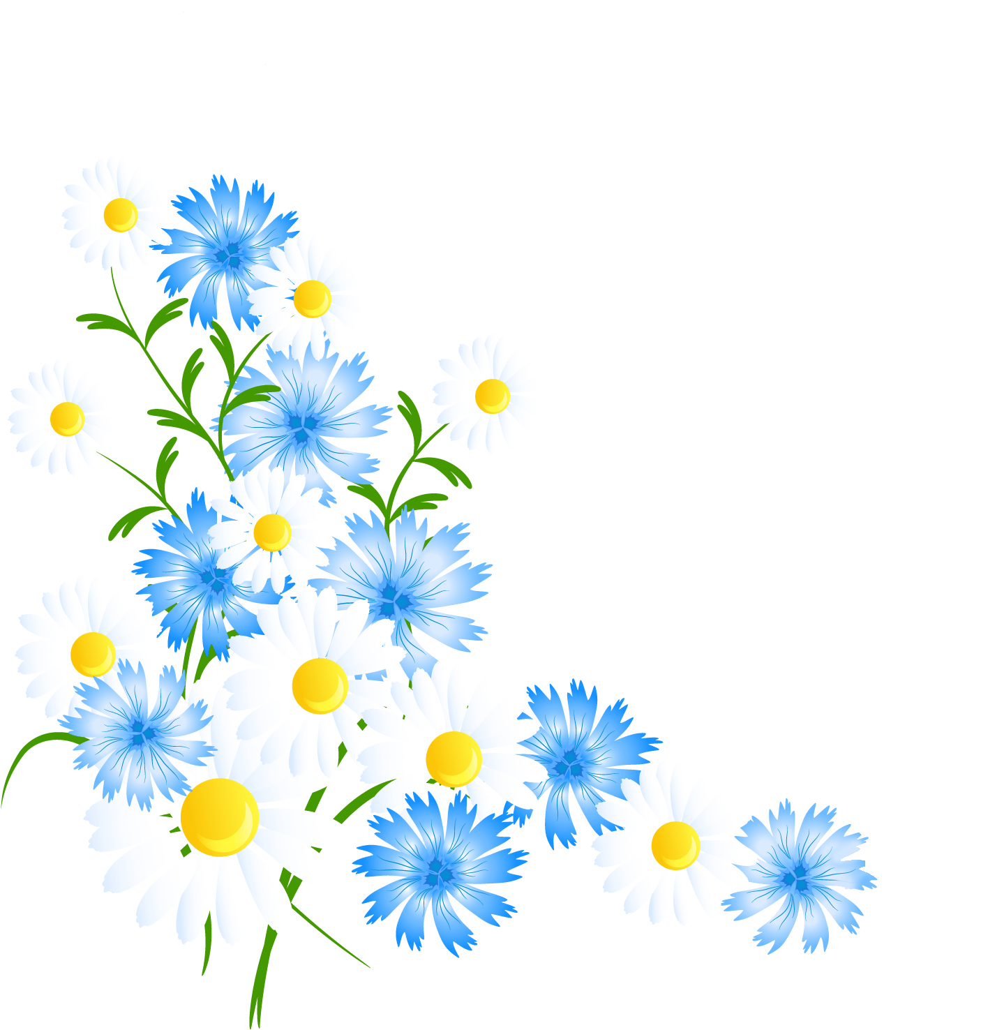 Pin By On Pinterest Flowers Clip Art - Spring Butterfly And Flowers Clip Art (1514x1577), Png Download