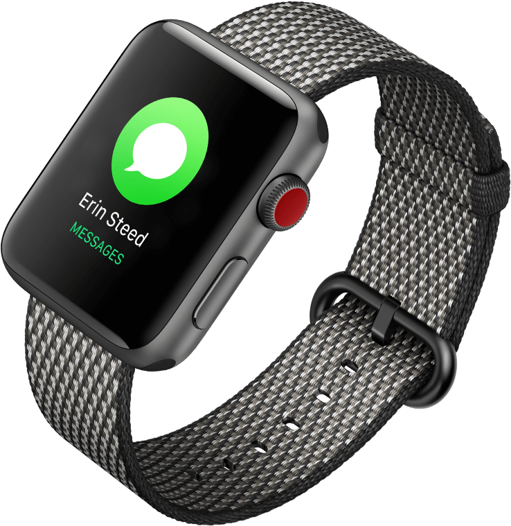 With Apple Watch Series 3, You'll Feel Connected To - Apple Watch Series 3 (747x801), Png Download