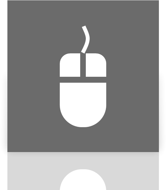 Mouse, Options, Mirror Icon - Emblem (640x640), Png Download