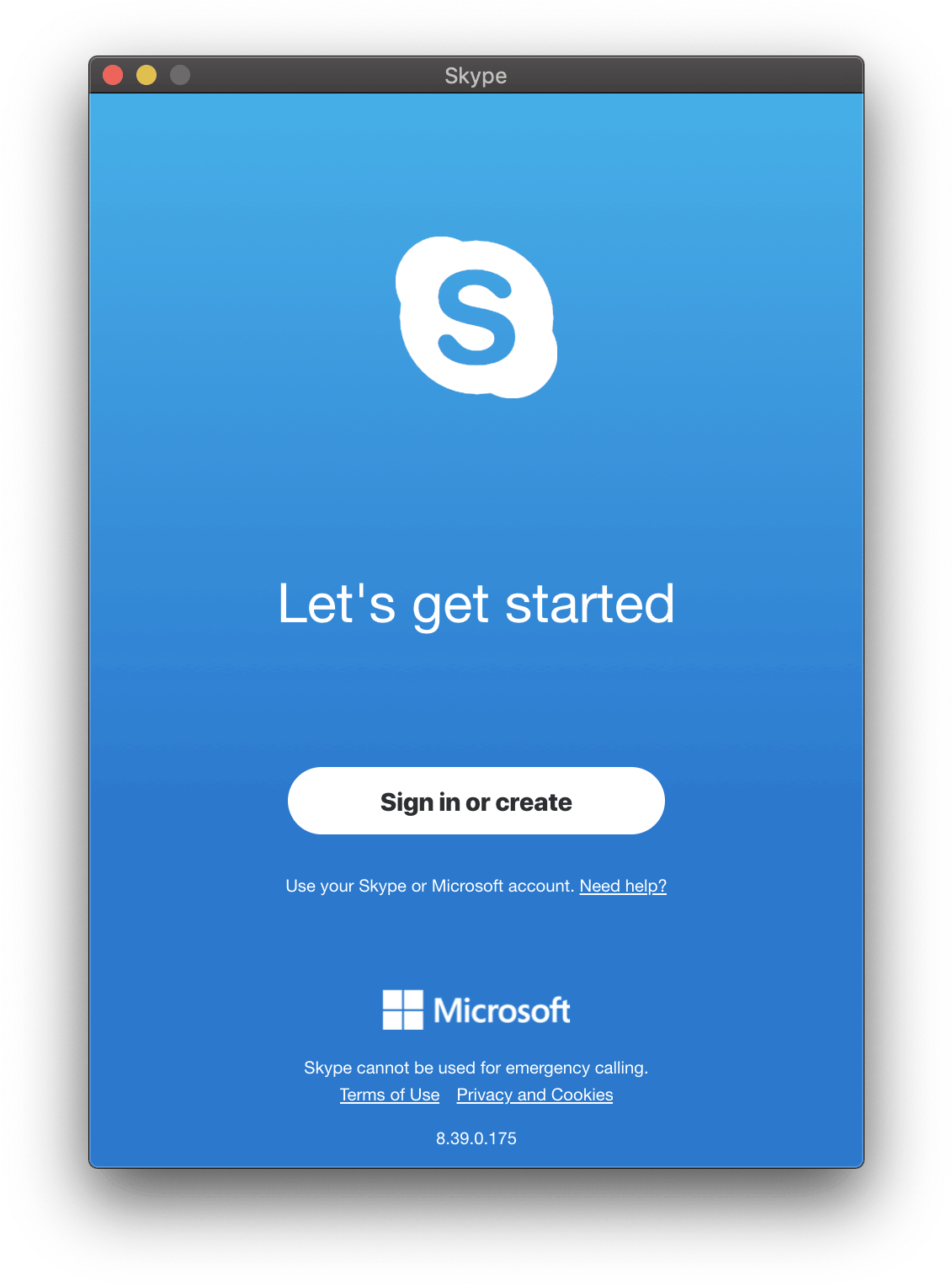 Skype Get Started Screen - Skype Login (1144x1544), Png Download