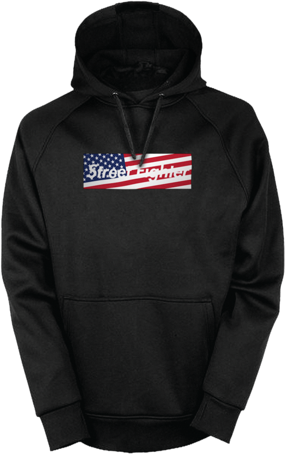 Street Fighter Us Groove Tech Hoodie Splitframe - Hoodie (1024x1024), Png Download