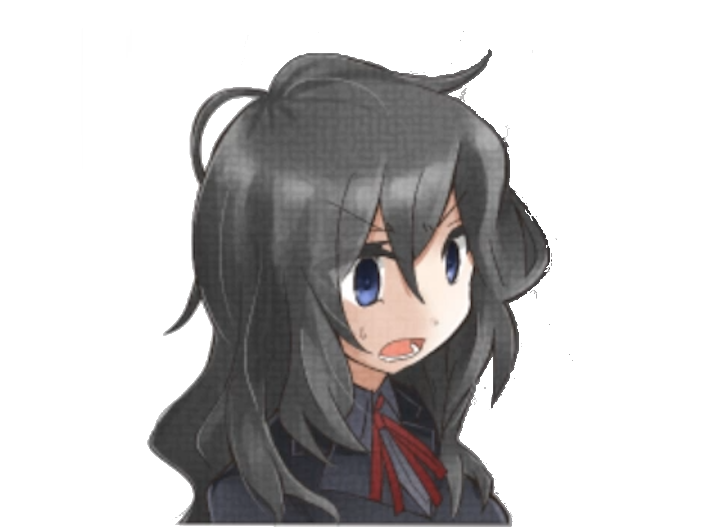 Mishiro Angry - Blank Dream Mishiro Art (702x527), Png Download