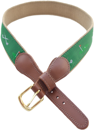 Bailey Golf Woven Belt - Buckle (490x644), Png Download