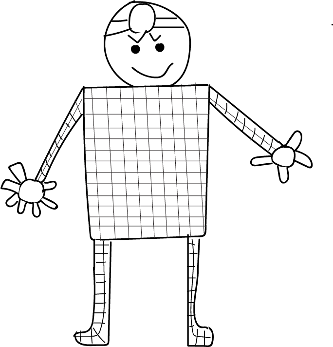 Jeff The Robber - Illustration (684x712), Png Download