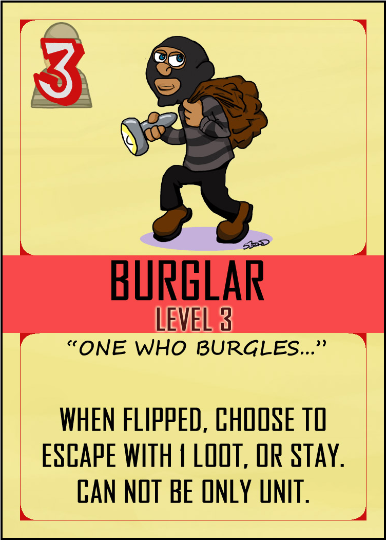 One Of The Best Mechanics Of The Game Is The Cop Player - Cops And Robbers Card Game (825x1125), Png Download