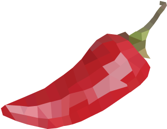 Pepper - Bird's Eye Chili (612x792), Png Download