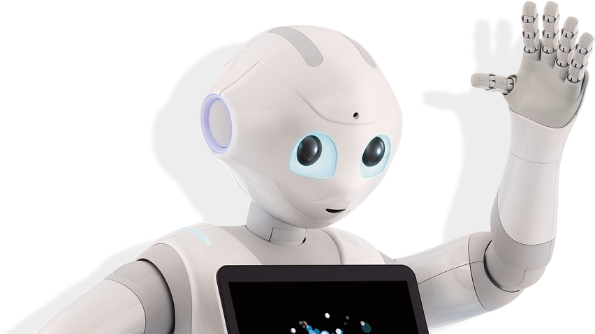 Pepper - Pepper Robot Png (885x478), Png Download