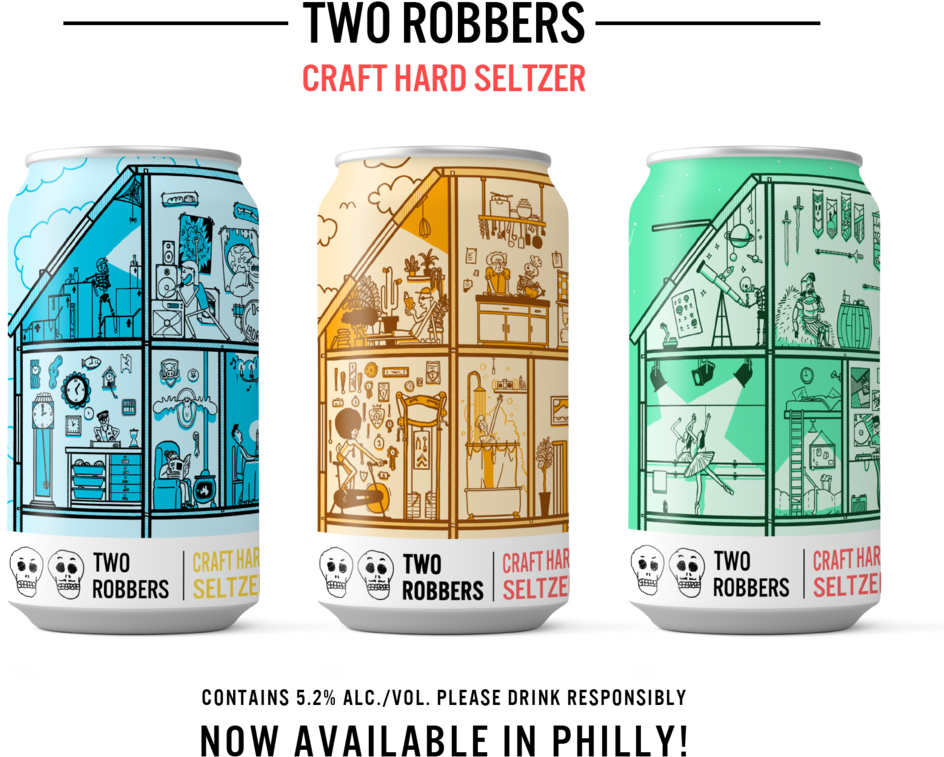 Website Landing Available - Two Robbers Hard Seltzer (1000x818), Png Download
