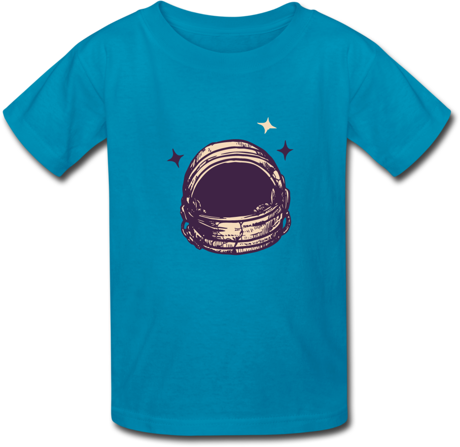 Hipster Astronaut Helmet - T Shirt (1000x1000), Png Download