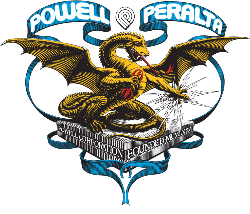 Unnamed-13 - Powell Peralta (1000x854), Png Download