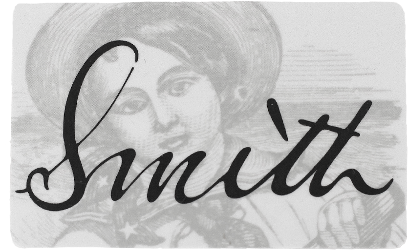 Smith Gift Card - Calligraphy (1000x1000), Png Download