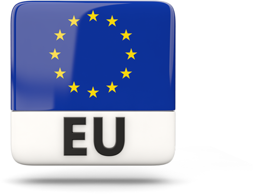 European Union Square Icon With Iso Code 640 - Gadget (640x480), Png Download