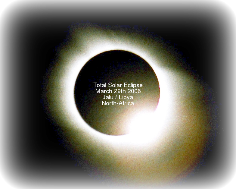 Total Solar Eclipse 2006 March 29th - Circle (784x627), Png Download