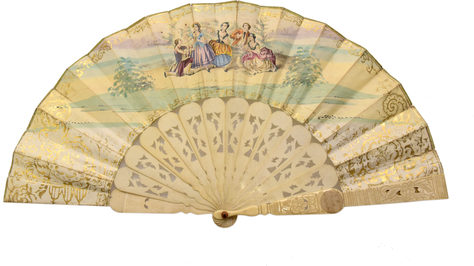 Hand Fan (2000x2000), Png Download