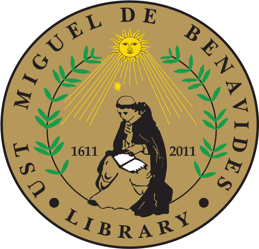 Library Logo - Miguel De Benavides Library (899x876), Png Download