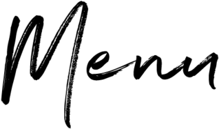 Menu - Calligraphy (1000x333), Png Download
