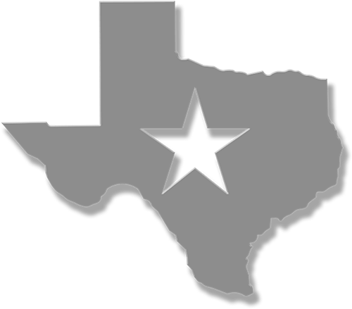 Texas State Outline - Don T Mess With Texas (555x600), Png Download
