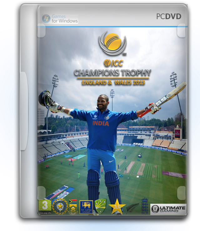 Icc Champions Trophy 2013 Patch For Ea Cricket - Icc Champions Trophy 2015 Game Download (640x737), Png Download