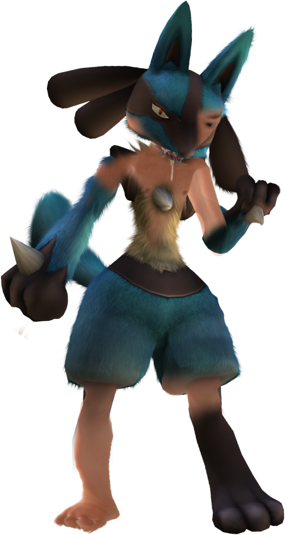 Lucario Speed Tf - Lucario Mario (650x1114), Png Download