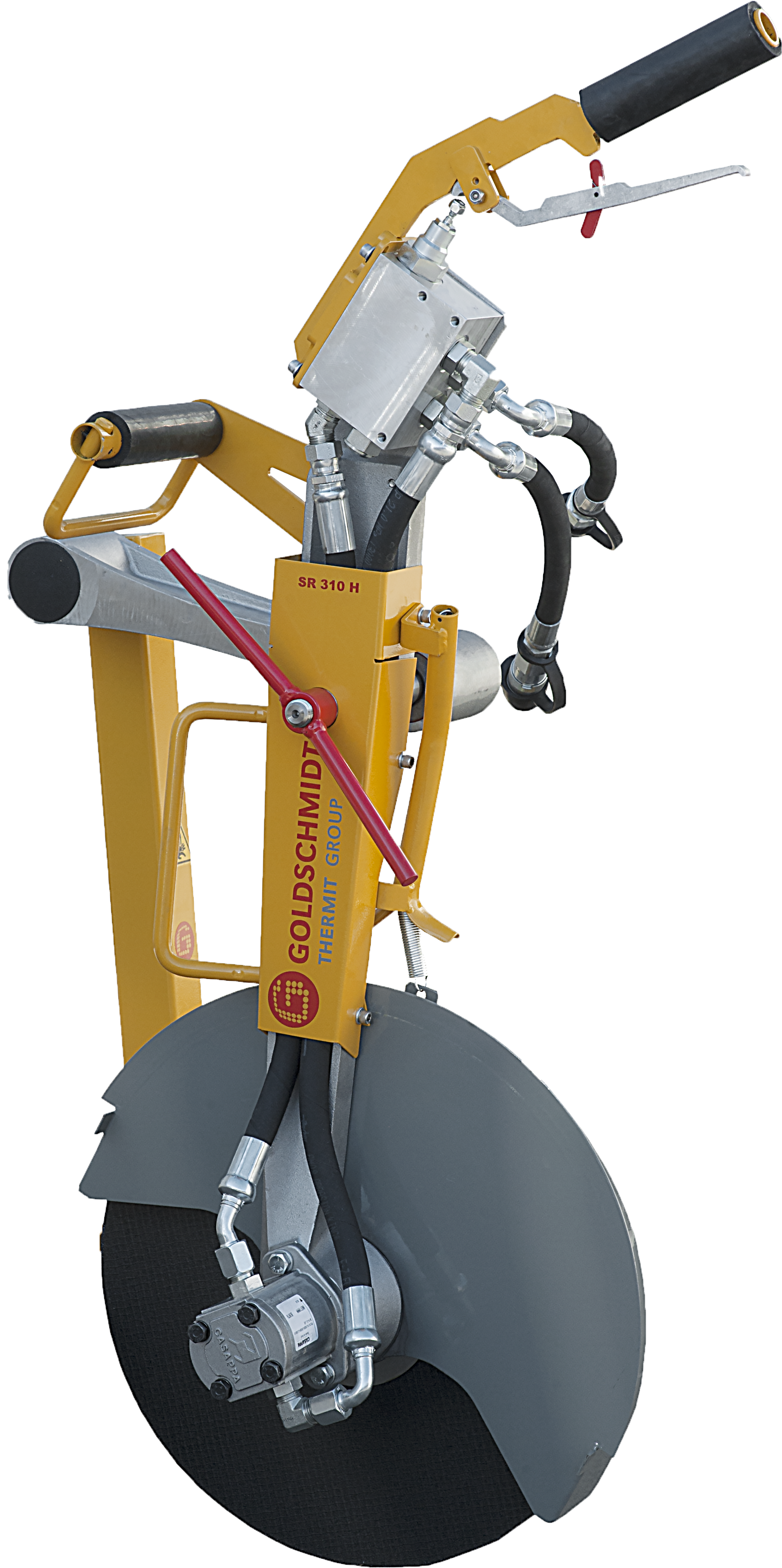 Hydraulic Rail Saw - Robot (1975x3800), Png Download