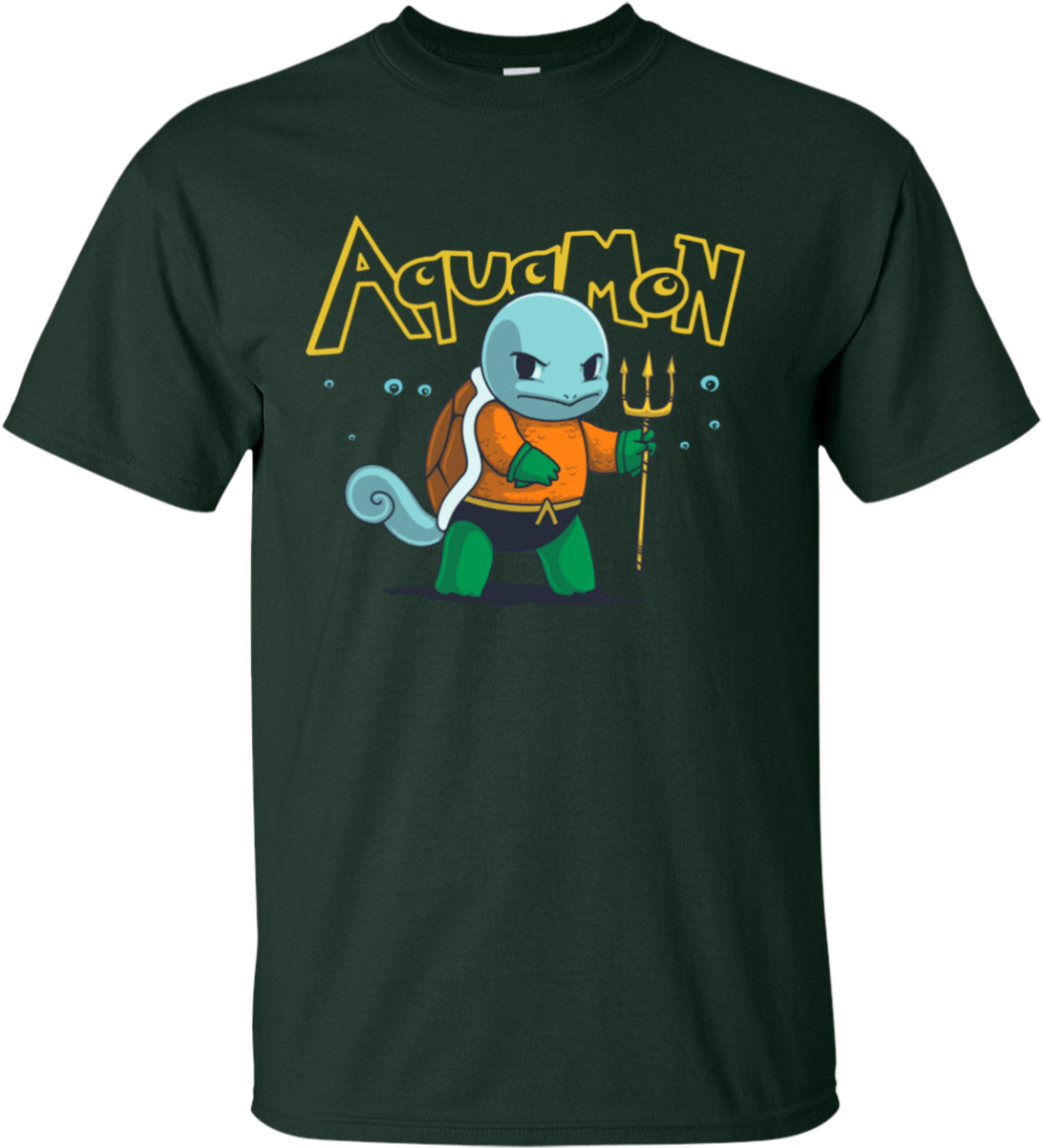 Aquaman Dc Comics Aquamon Pokemon Parody Aquaman T - Hobbit Southampton T Shirt (1155x1155), Png Download
