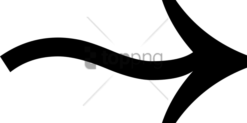 Free Png Squiggly Arrows Png Image With Transparent - Squiggly Arrows Clip Art (850x425), Png Download