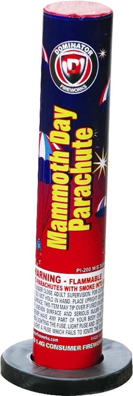 Mammoth Day Parachute - Cylinder (800x800), Png Download
