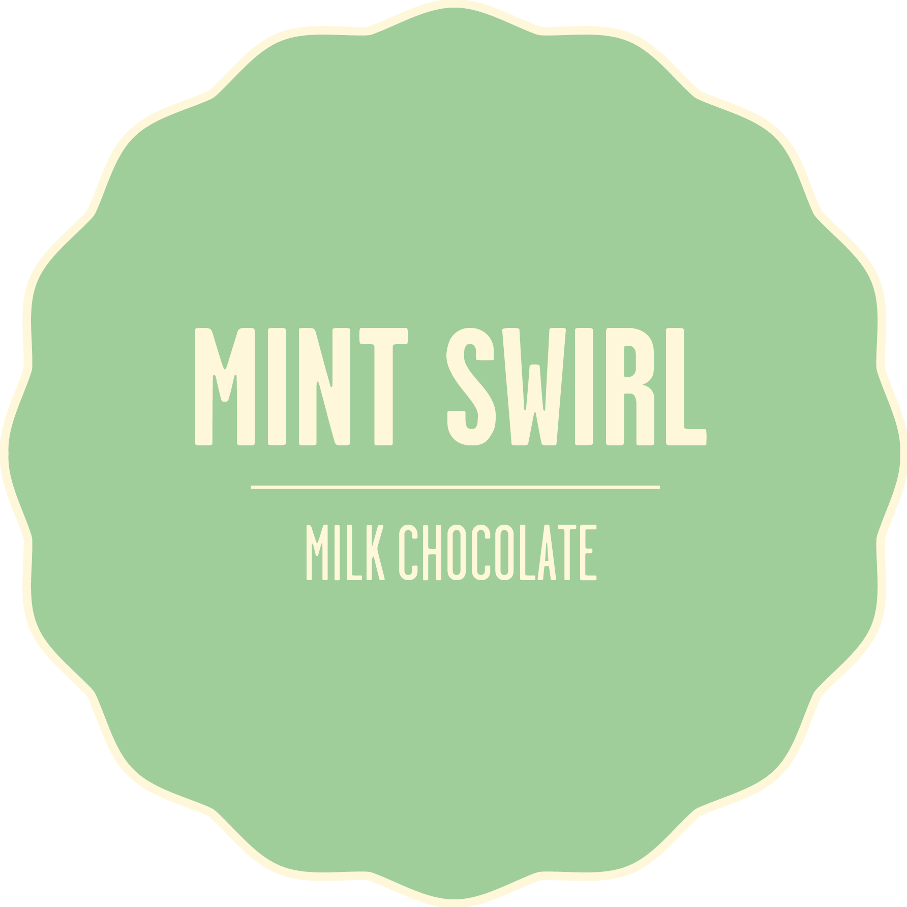 Milk Chocolate Mint 2x - Mint Label Png (1784x1784), Png Download