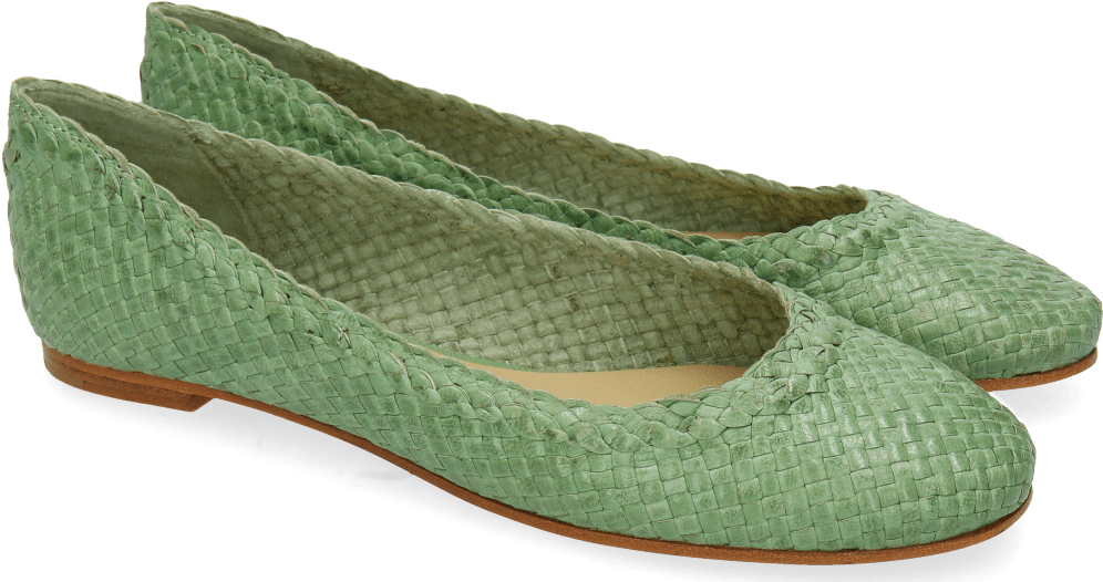 Ballet Pumps Kate 5 Woven Mint - Ballet Flat (1024x1024), Png Download
