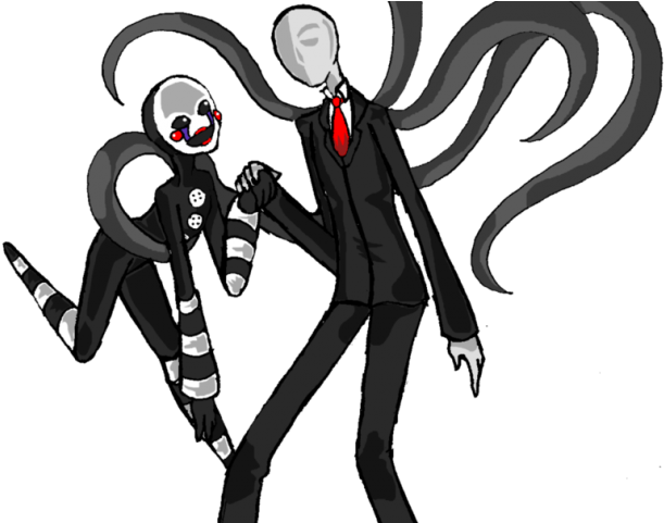 Slenderman Clipart Demon - Five Nights At Slender 4 (640x480), Png Download