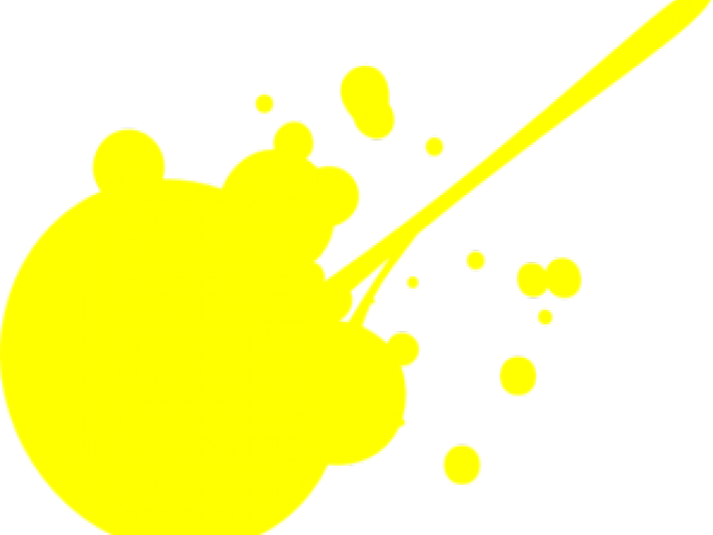 Painting Clipart Paint Splat - Transparent White Paint Splash Png (640x480), Png Download