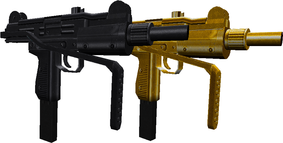 Uzi - Firearm (1060x540), Png Download