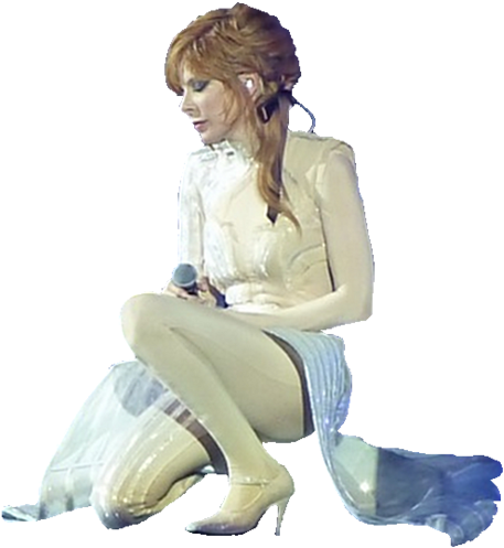 Mylene Farmer Png - Tube Mylene Farmer Centerblog (600x600), Png Download