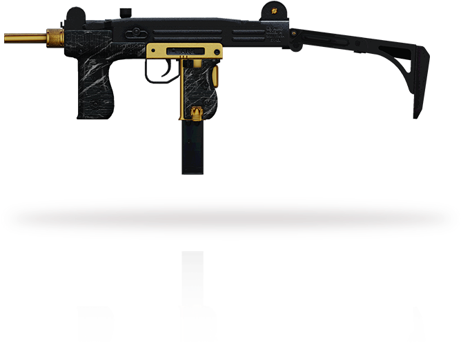 Uzi - Firearm (667x577), Png Download