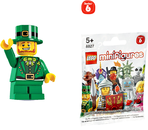 Lego Minifigures Series - Lego Leprechaun (637x484), Png Download