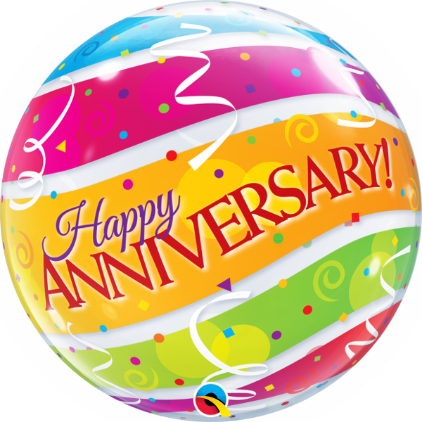 Happy Anniversary 22" Bubble Balloon - Egg Hunt (600x600), Png Download