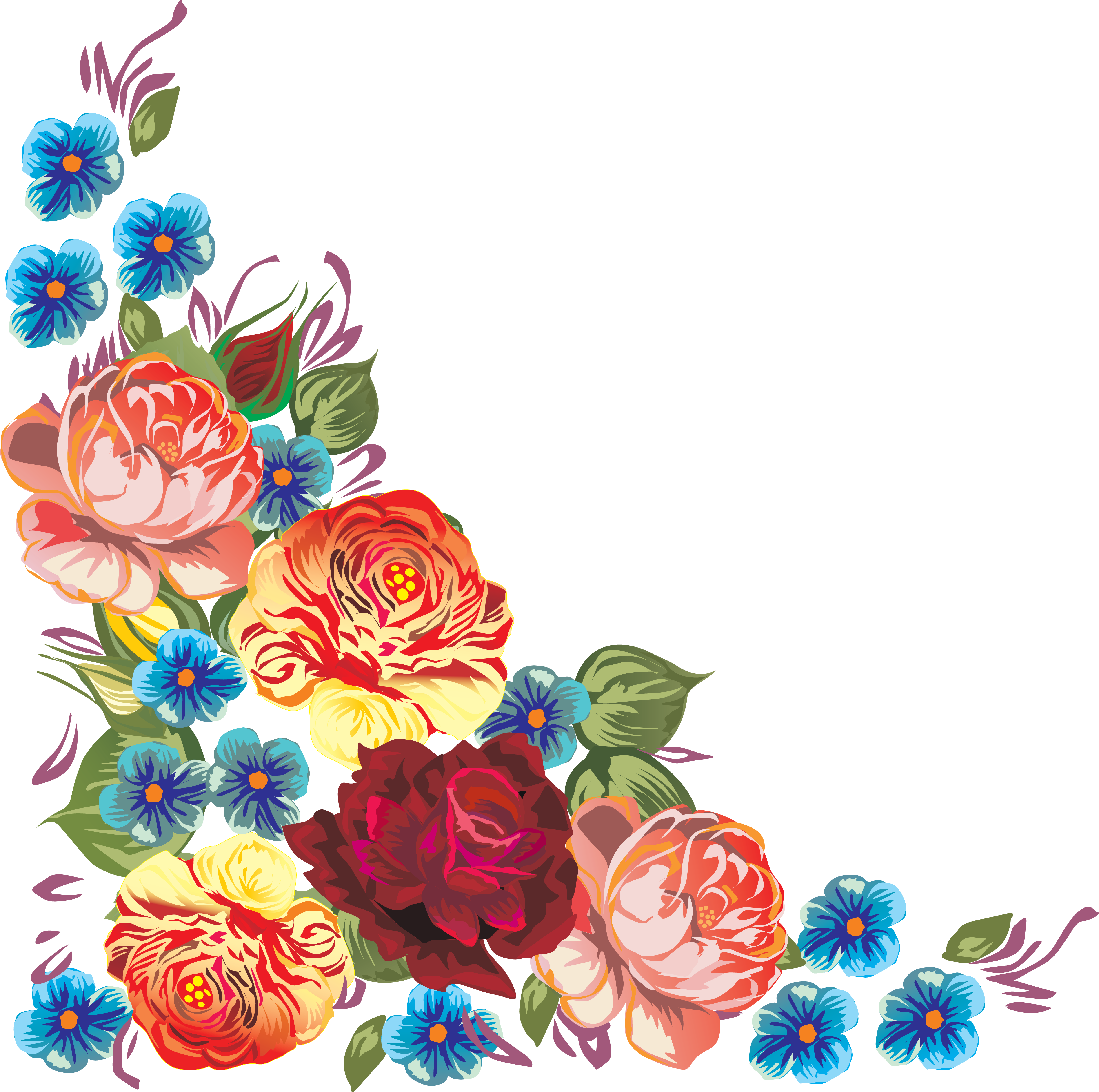 Картинка В Png - Flower (4891x4858), Png Download