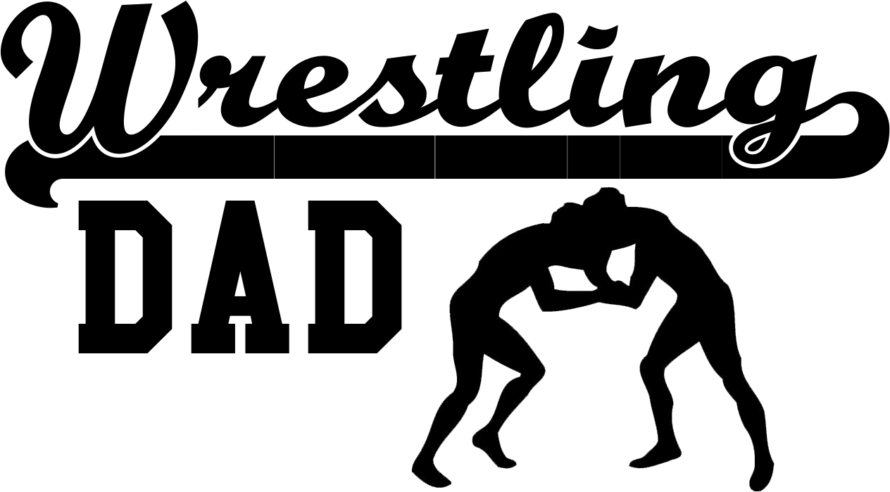 Wrestling Dad - Wrestling Dad Decal (1350x1350), Png Download